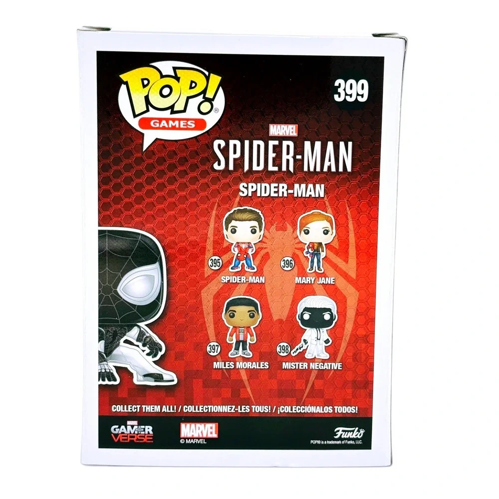 Funko‎ Pop Spider-Man 399 GITD GameStop Exclusive Marvel Gamerverse Vinyl Figure